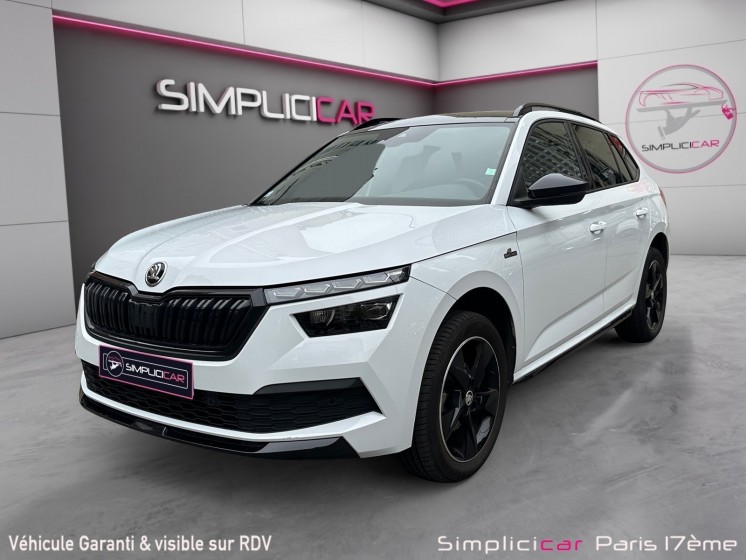 Skoda kamiq 1.6 tdi 116 ch dsg7 monte-carlo occasion paris 17ème (75)(porte maillot) simplicicar simplicibike france Skoda kamiq 1.6 tdi 116 ch dsg7 monte-carlo occasion paris 17ème (75)(porte maillot) simplicicar simplicibike france