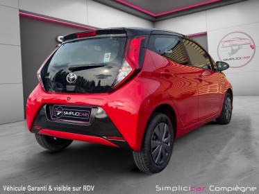 Toyota aygo 1.0 vvt-i x-red - carbone - faible km - moteur à chaîne occasion simplicicar compiegne simplicicar simplicibike...