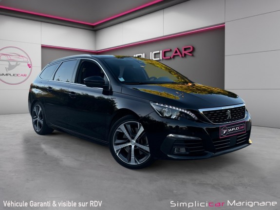 Peugeot 308 sw bluehdi 180ch ss eat8 gt 1ere main/toutes options attelage toit pano carplay garantie 12 mois occasion...