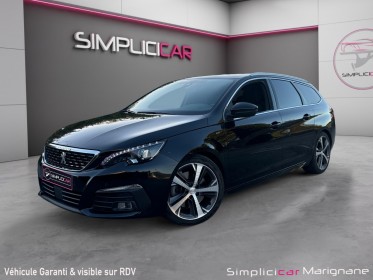 Peugeot 308 sw bluehdi 180ch ss eat8 gt 1ere main/toutes options attelage toit pano carplay garantie 12 mois occasion...