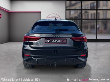 Audi q3 sportback 35 tfsi mild hybrid sline - camera - carplay - matrix leds - pack sport black  - garantie 12 mois occasion...