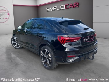 Audi q3 sportback 35 tfsi mild hybrid sline - camera - carplay - matrix leds - pack sport black  - garantie 12 mois occasion...