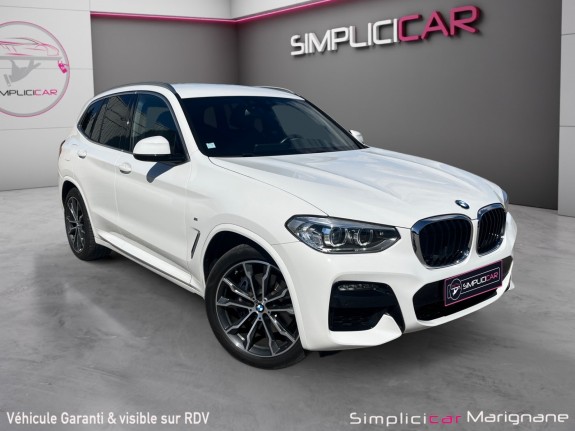 Bmw x3 g01 xdrive30d 265ch bva8 m sport garantie 12 mois suivi bmw / harman kardon /cockpit pro / chargeur induction occasion...