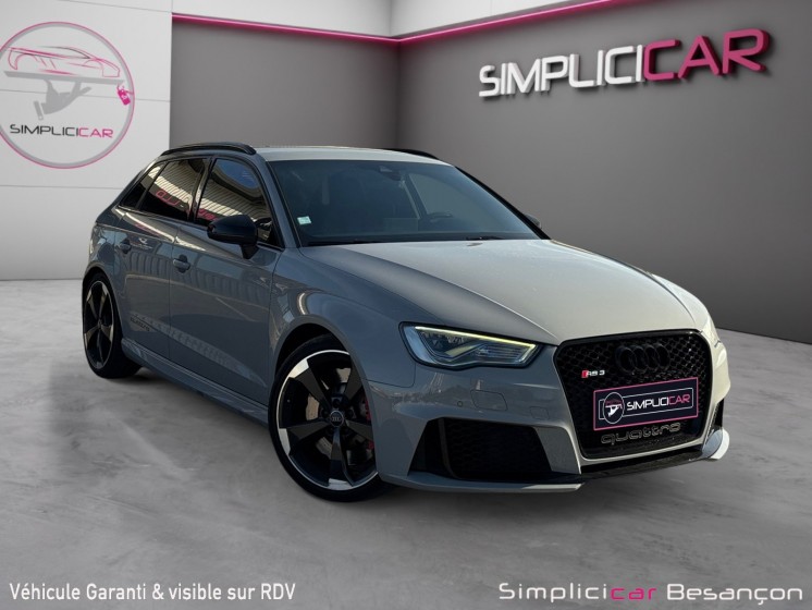 Audi rs3 sportback 2.5 tfsi 367 quattro s tronic 7 / suivi complet audi occasion simplicicar besanÇon simplicicar... Audi rs3 sportback 2.5 tfsi 367 quattro s tronic 7 / suivi complet audi occasion simplicicar besanÇon simplicicar...
