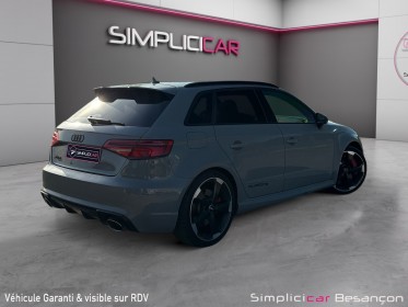 Audi rs3 sportback 2.5 tfsi 367 quattro s tronic 7 / suivi complet audi occasion simplicicar besanÇon simplicicar...