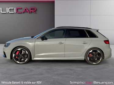 Audi rs3 sportback 2.5 tfsi 367 quattro s tronic 7 / suivi complet audi occasion simplicicar besanÇon simplicicar...