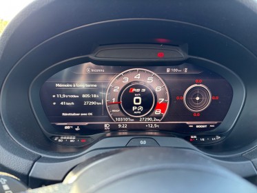 Audi rs3 sportback 2.5 tfsi 367 quattro s tronic 7 / suivi complet audi occasion simplicicar besanÇon simplicicar...
