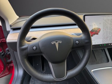 Tesla model 3 autonomie standard plus rwd / becquet arr carbone / garantie 12 mois occasion paris 17ème (75)(porte maillot)...