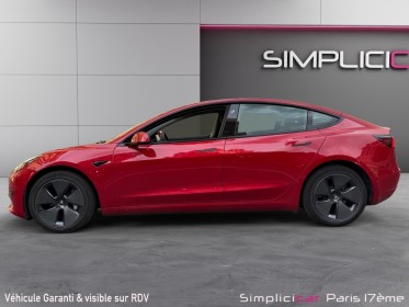 Tesla model 3 autonomie standard plus rwd / becquet arr carbone / garantie 12 mois occasion paris 17ème (75)(porte maillot)...