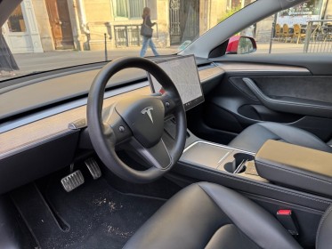 Tesla model 3 autonomie standard plus rwd / becquet arr carbone / garantie 12 mois occasion paris 17ème (75)(porte maillot)...