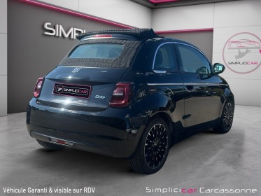 Fiat 500 31 nouvelle my22 serie 1 step 1 e 118 ch la prima occasion simplicicar carcassonne simplicicar simplicibike france