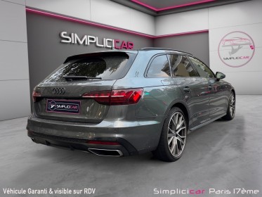Audi a4 avant 35 tfsi 150 s tronic 7 s line / camera de recul / eclairage d'ambiance / sieges sport avant/ entretien a jour...