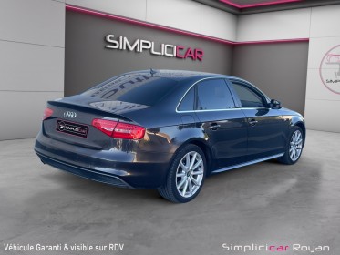 Audi a4 2.0 tdi 143 ch  s line multitronic / entretien complet à jour / garantie 12 mois occasion simplicicar royan...