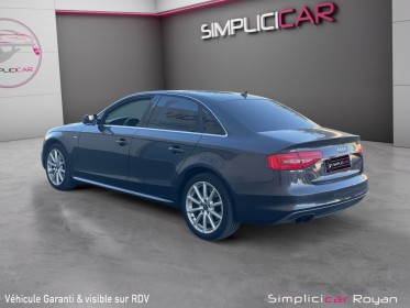 Audi a4 2.0 tdi 143 ch  s line multitronic / entretien complet à jour / garantie 12 mois occasion simplicicar royan...