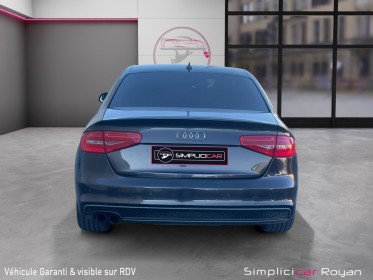 Audi a4 2.0 tdi 143 ch  s line multitronic / entretien complet à jour / garantie 12 mois occasion simplicicar royan...