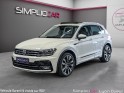 Volkswagen tiguan 2.0 tdi 190 dsg7 4motion black r-line - toit ouvrant / camera 360° / attelage / entretien volkswagen -......