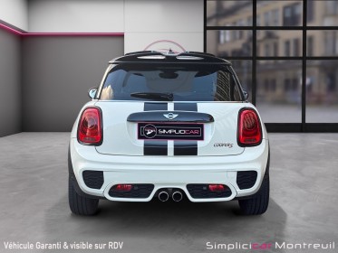 Mini hatch 3 portes f56 cooper s 192 ch john cooper works/toit ouvrant/garantie 12 mois/entretien mini occasion montreuil...
