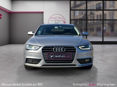 Audi a4 avant 2.0 tdi 150 clean diesel ambiente occasion simplicicar pontarlier simplicicar simplicibike france