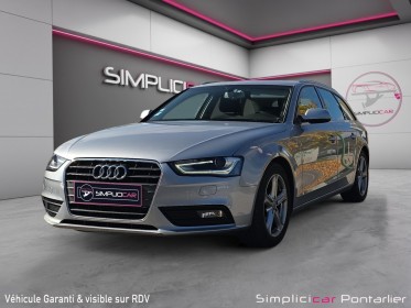Audi a4 avant 2.0 tdi 150 clean diesel ambiente occasion simplicicar pontarlier simplicicar simplicibike france