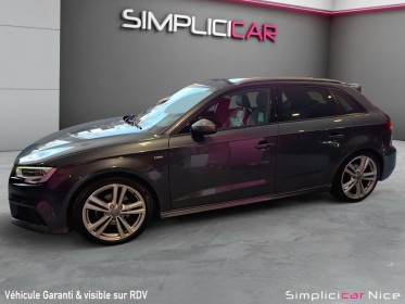 Audi a3 sportback 2.0 tdi 150 s tronic 7 s line occasion  simplicicar nice - pfvauto simplicicar simplicibike france