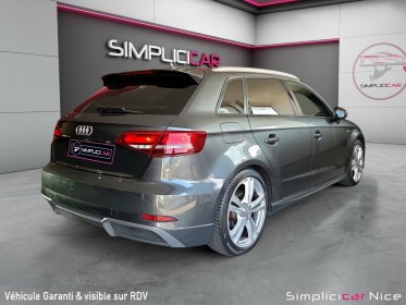 Audi a3 sportback 2.0 tdi 150 s tronic 7 s line occasion  simplicicar nice - pfvauto simplicicar simplicibike france