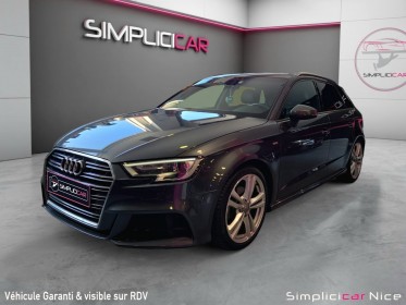 Audi a3 sportback 2.0 tdi 150 s tronic 7 s line occasion  simplicicar nice - pfvauto simplicicar simplicibike france