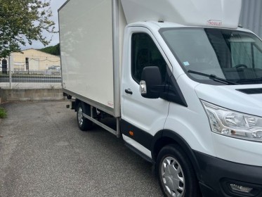 Ford transit chassis cabine t350 l4 2.0 170 trend business caisse grand volume 20m3 avec hayon tva récupérable garantie...