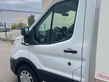 Ford transit chassis cabine t350 l4 2.0 170 trend business caisse grand volume 20m3 avec hayon tva récupérable garantie...