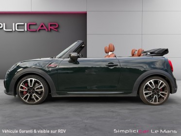 Mini cabriolet f57 lci ii john cooper works 231 ch bva8 finition jcw ultimate garantie 12 mois occasion simplicicar le mans...