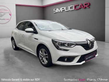 Renault megane iv berline business blue dci 115 business intens/ regulateur de vitesse / entretient renault occasion paris...