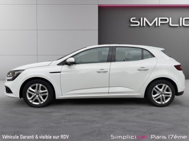 Renault megane iv berline business blue dci 115 business intens/ regulateur de vitesse / entretient renault occasion paris...