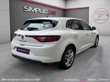 Renault megane iv berline business blue dci 115 business intens/ regulateur de vitesse / entretient renault occasion paris...