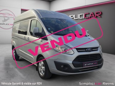 Ford transit custom fourgon 340 l2h2 tdci 130 limited , garantie 12 mois occasion simplicicar reims simplicicar simplicibike...