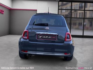 Fiat 500 serie 6 1.2 69ch lounge toit ouvrant occasion  simplicicar nice - pfvauto simplicicar simplicibike france