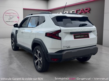 Dacia duster journey 1.6i sce /pack city /camera 360 / apple carplay/ garantie constructeur occasion simplicicar orgeval ...