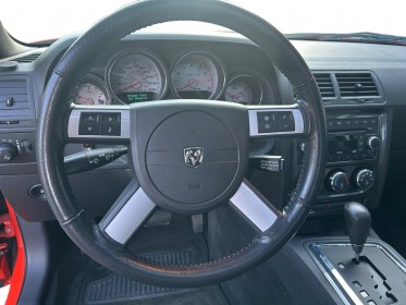 Dodge challenger v8 srt8 425cv bva garantie 12 mois  carte grise moitié prix occasion simplicicar angers simplicicar...