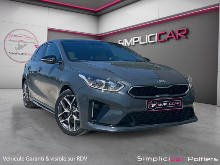 Kia ceed 1.6 crdi 136 ch isg bvm6 gt line carplay keyless garantie 12 mois occasion simplicicar poitiers simplicicar...