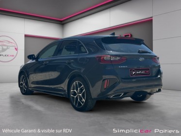 Kia ceed 1.6 crdi 136 ch isg bvm6 gt line carplay keyless garantie 12 mois occasion simplicicar poitiers simplicicar...