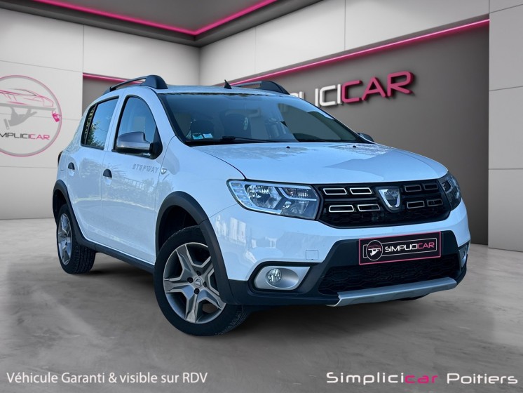 Dacia sandero sce 75 urban stepway première main climatisation bluetooth garantie 12 mois occasion simplicicar poitiers...