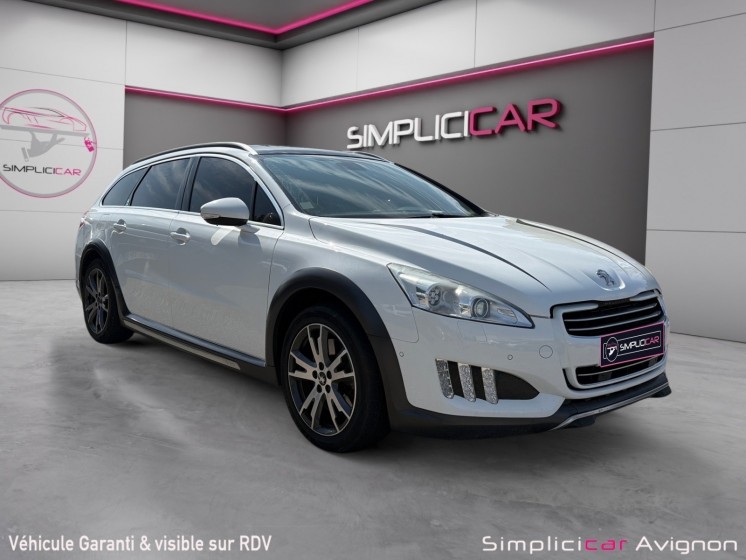 Peugeot 508 rxh fap bmp6  electric 37ch full options attelage 2.0 hdi 163ch occasion avignon (84) simplicicar simplicibike...