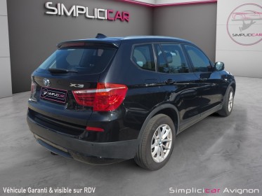 Bmw x3 f25 confort xdrive bt6 184ch entretiens a jour occasion avignon (84) simplicicar simplicibike france