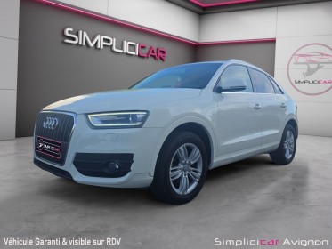 Audi q3 q3 2.0 tdi 140 ch ambition luxe  distri ok cuir xenon gps occasion avignon (84) simplicicar simplicibike france