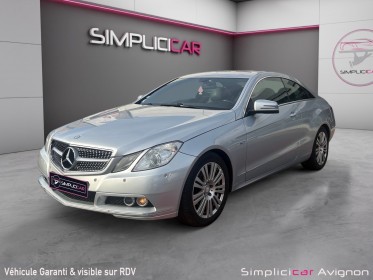 Mercedes classe e coupe 220 cdi blueefficiency executive a moteur change avec facture occasion avignon (84) simplicicar...