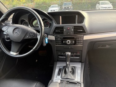 Mercedes classe e coupe 220 cdi blueefficiency executive a moteur change avec facture occasion avignon (84) simplicicar...