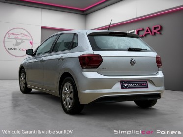 Volkswagen polo 1.0 65 ss bvm5 trendline bluetooth ecran tactile régulateur garantie 12 mois occasion simplicicar poitiers...