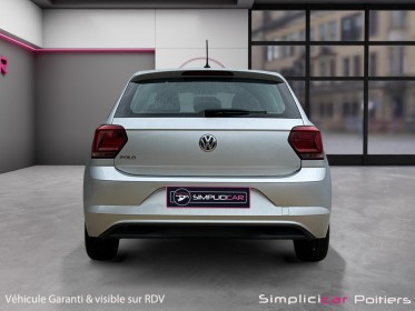 Volkswagen polo 1.0 65 ss bvm5 trendline bluetooth ecran tactile régulateur garantie 12 mois occasion simplicicar poitiers...