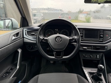 Volkswagen polo 1.0 65 ss bvm5 trendline bluetooth ecran tactile régulateur garantie 12 mois occasion simplicicar poitiers...