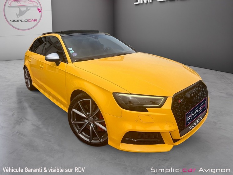 Audi s3 sportback 2.0 tfsi 310 s tronic 7 quattro / entretien garage audi occasion avignon (84) simplicicar simplicibike france