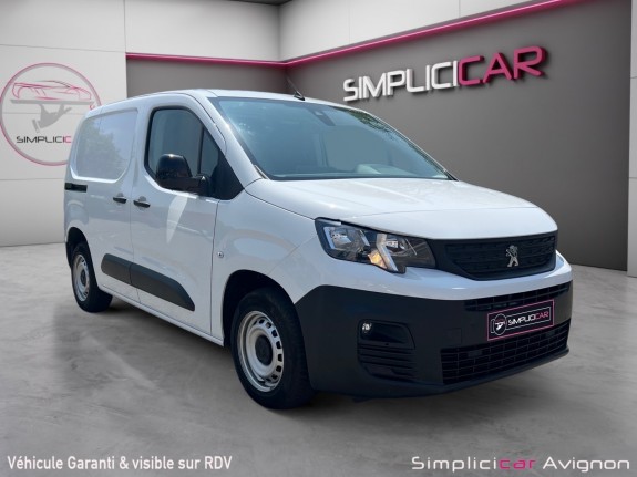 Peugeot partner fourgon bluehdi 100 ss bvm6 m 650 kg occasion avignon (84) simplicicar simplicibike france
