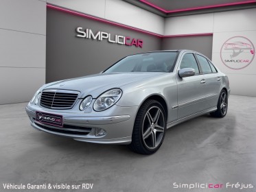 Mercedes classe e e 270 cdi avantgarde a / toit ouvrant / garantie 12 mois occasion simplicicar frejus  simplicicar...